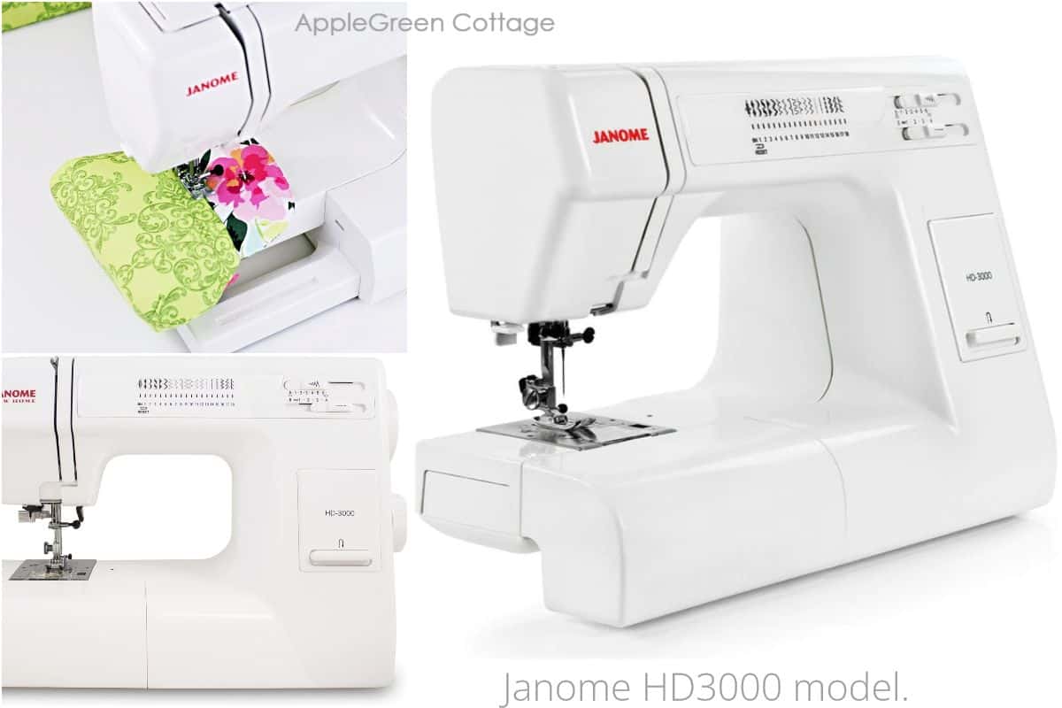 Janome HD3000 + 5 Piece Bonus Kit