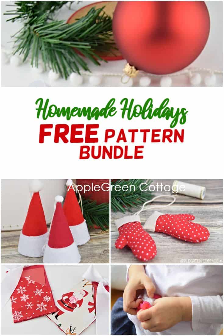 free holiday sewing pattern bundle