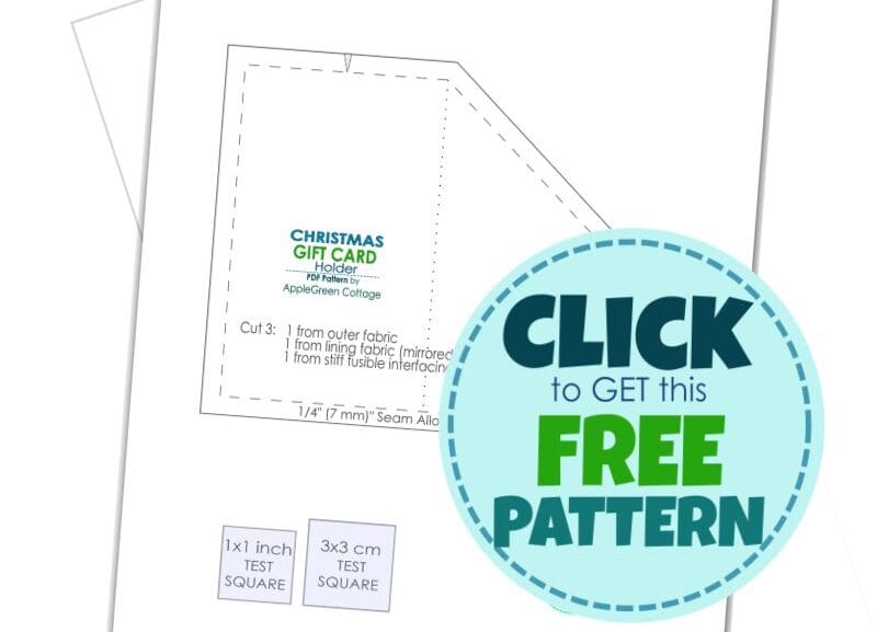 a photo of the free card gift holder template by applegreen cottage