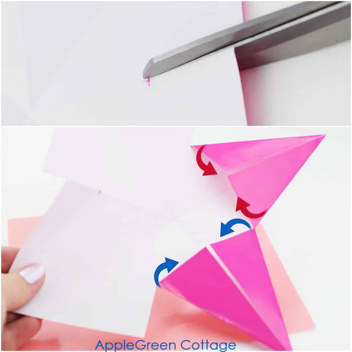 how to make an paper star