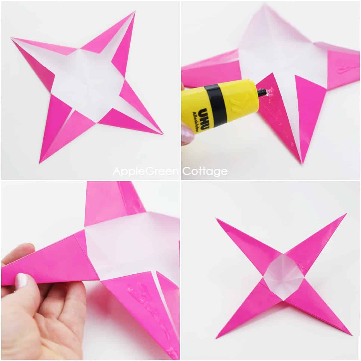 how to make an paper star