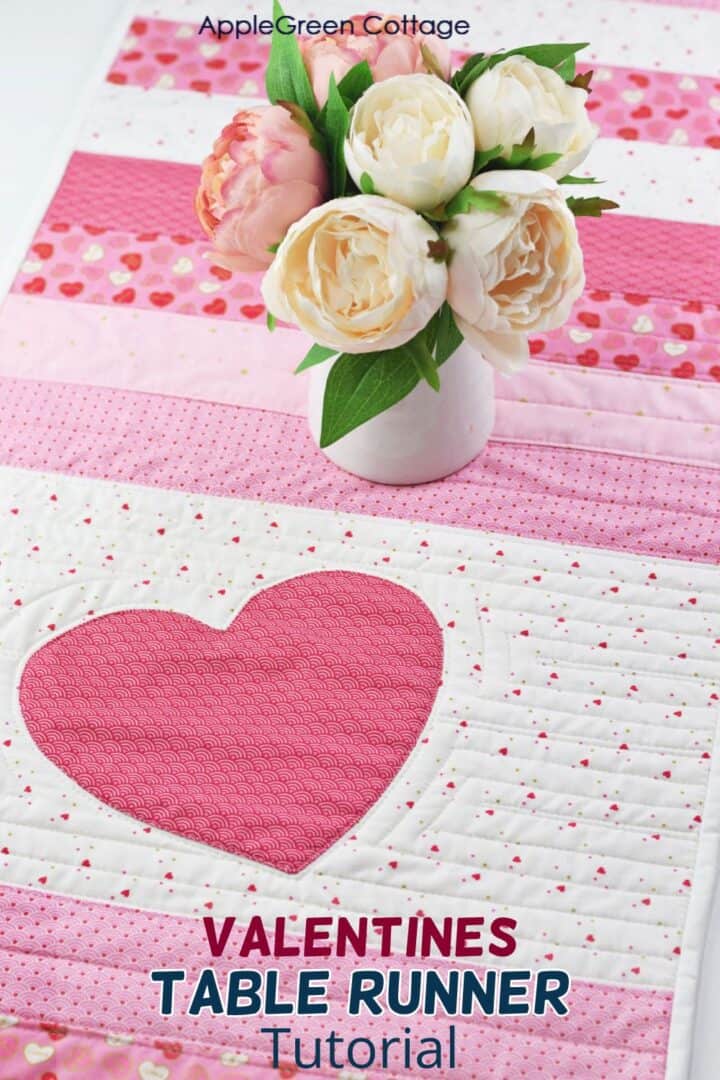 Valentines Table Runner Pattern