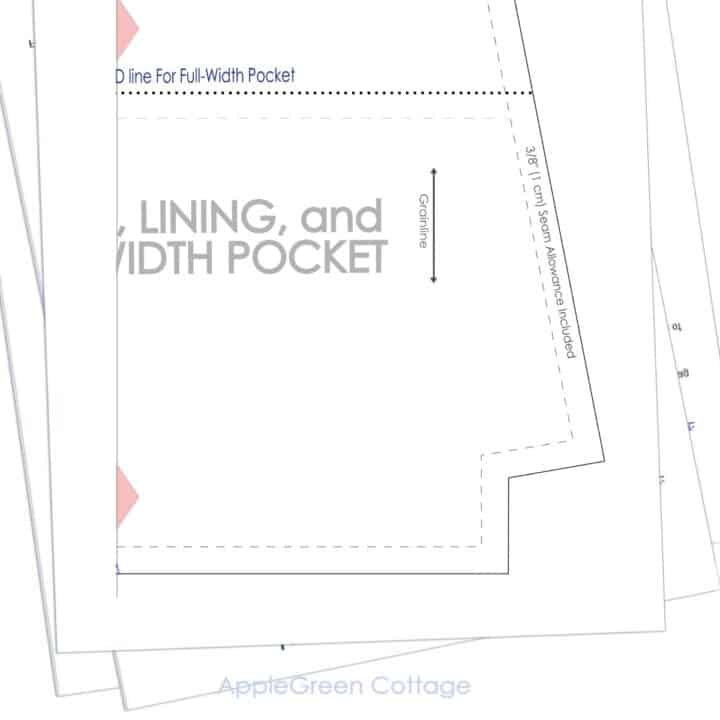 How To Print A PDF Sewing Pattern - AppleGreen Cottage