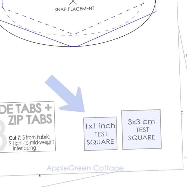 How To Print A PDF Sewing Pattern - AppleGreen Cottage