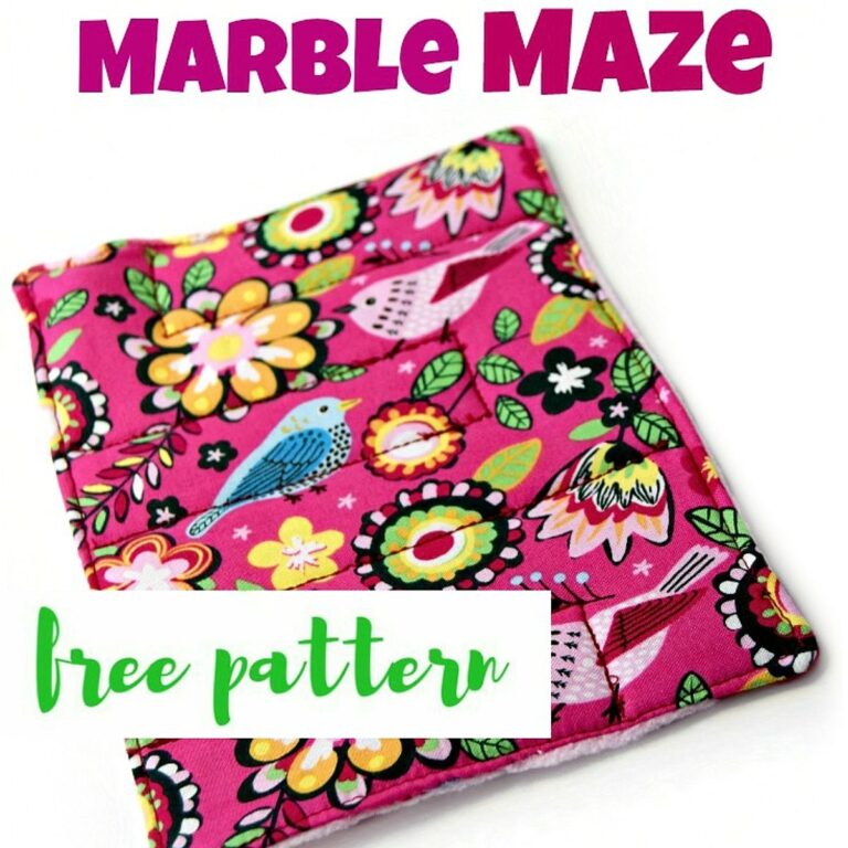 Diy Marble Maze - Free Template - AppleGreen Cottage