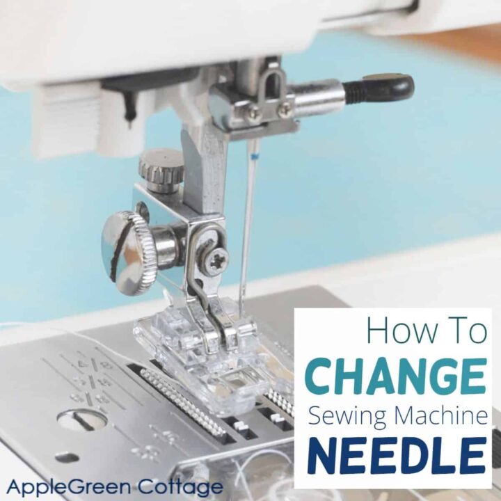 title of teh sewing needle change tutorial