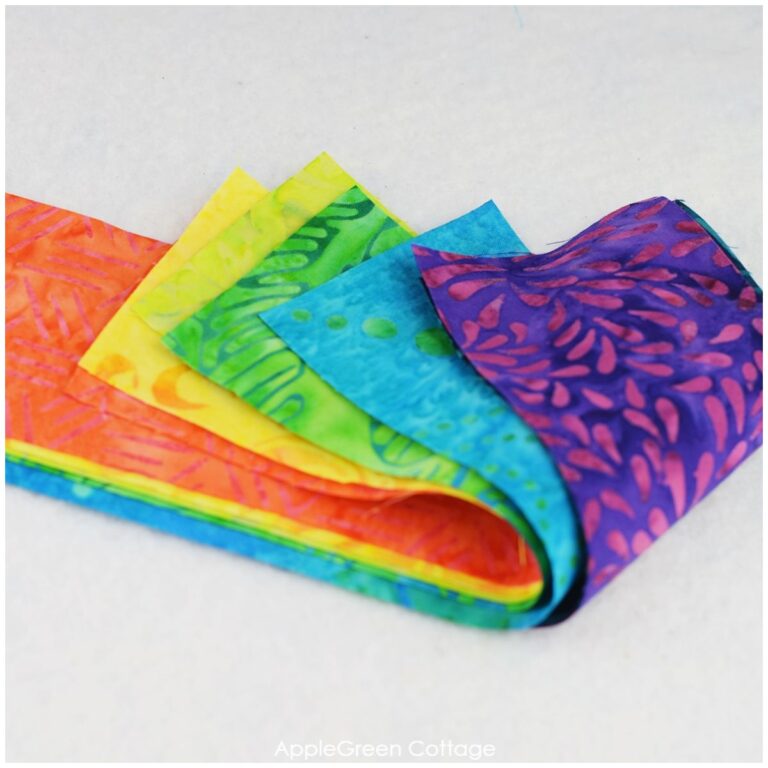 Easy Quilted Placemat Tutorial AppleGreen Cottage