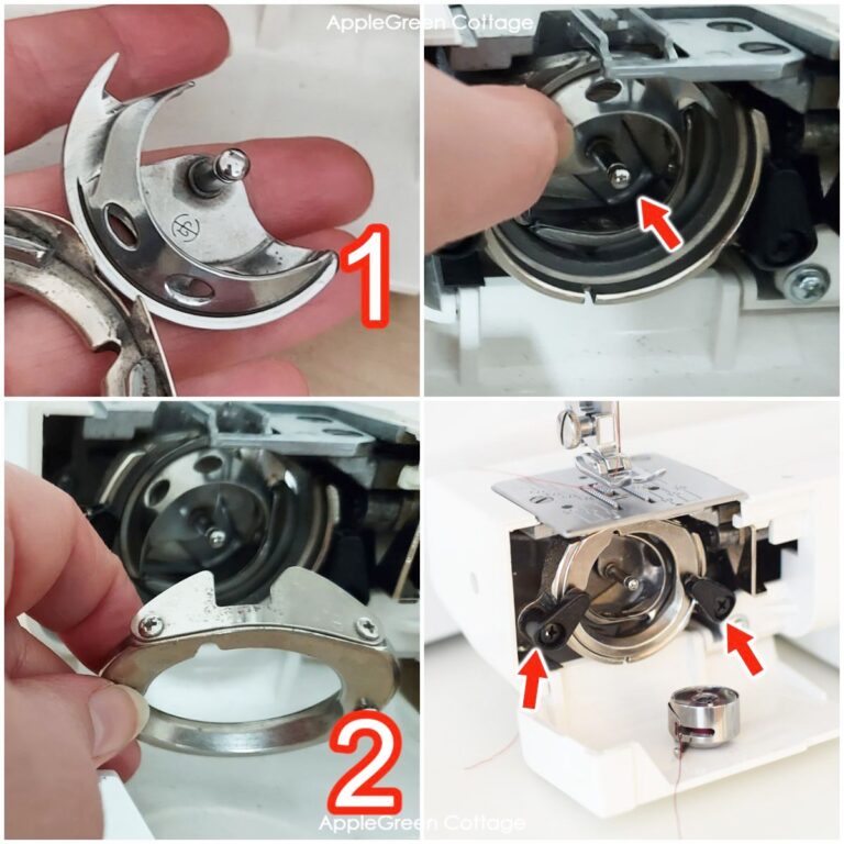 How To Clean A Sewing Machine AppleGreen Cottage