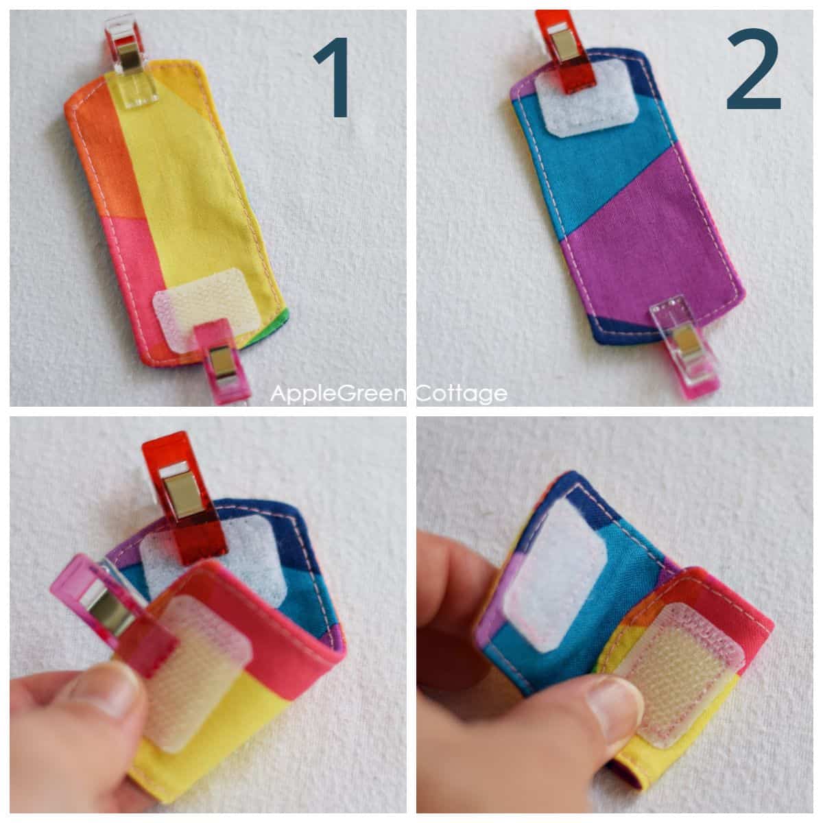 DIY Felt Earphone & Power Cord Keeper Wrap / Organizer - Free Pattern 