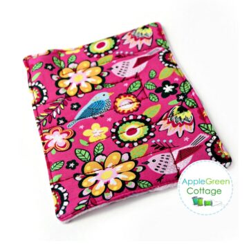 finished fabric marble maze in floral prints with a free sewing pattern