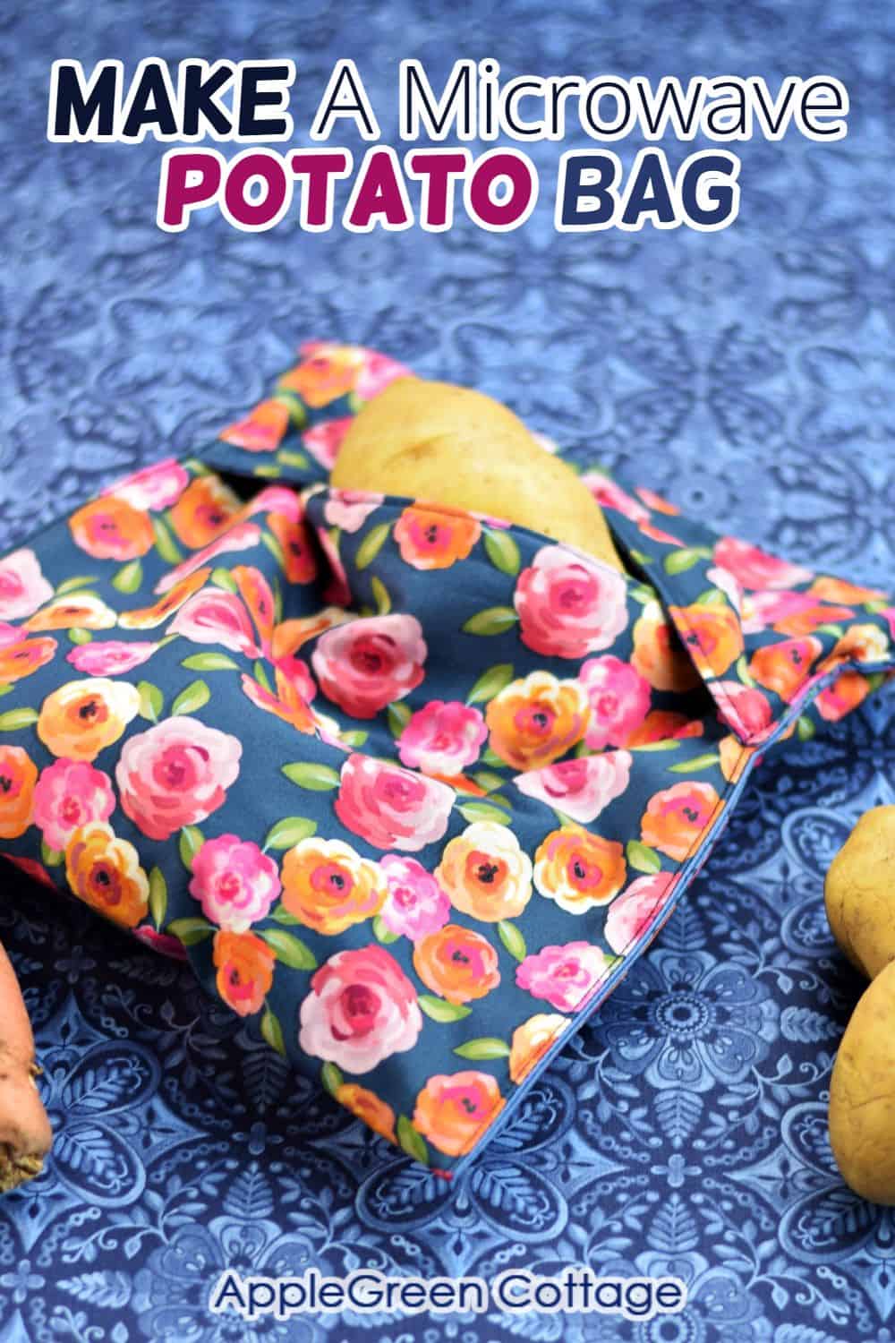 How To Make a Microwave Potato Bag // Quick Sewing Project - You Make It  Simple