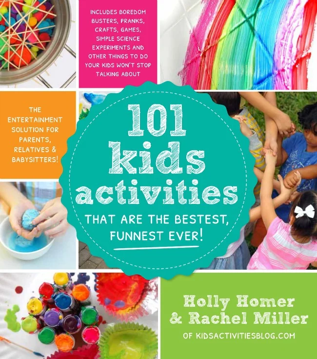 the book cover for kids activities