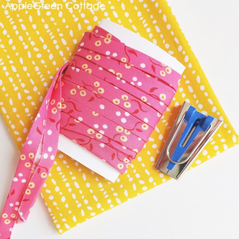 How To Applique With Sewing Machine - AppleGreen Cottage