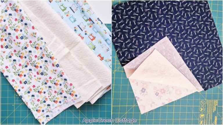 Free Sewing Machine Cover Pattern - 3 Sizes! - AppleGreen Cottage
