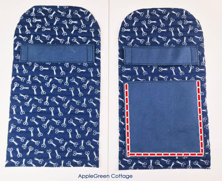 Sewing machine cover free pattern