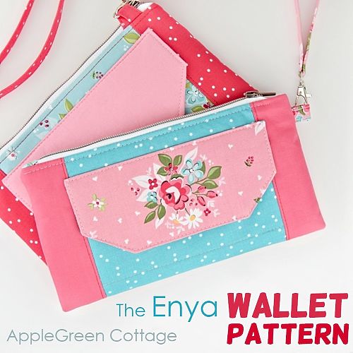 Enya Wristlet Pattern - In Rhapsody - AppleGreen Cottage